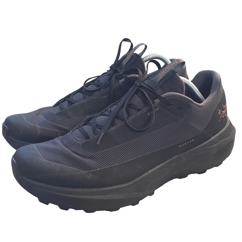 Arcteryx Norvan LD 3 GTX Mens 11 Black Gore-Tex Trail Running Shoes 081500